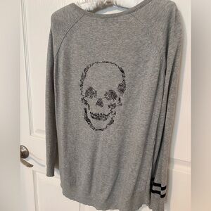 SKULL CASHMERE SWEATER NWOT